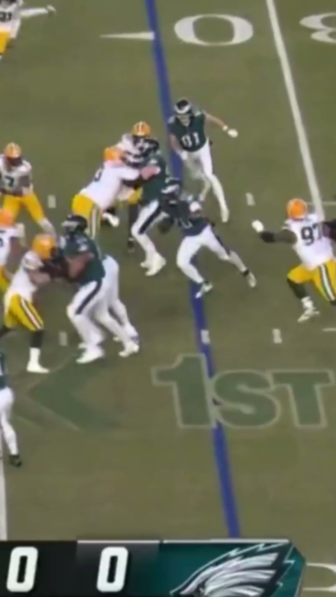 Saquon Barkley's NASTY SPIN MOVE sets the tone ?? Eagles vs Packers Wild Card Highlights