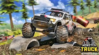 Игра на Android: Monster Truck Ultimate Race 3D 》FHD Game Play screenshot 3