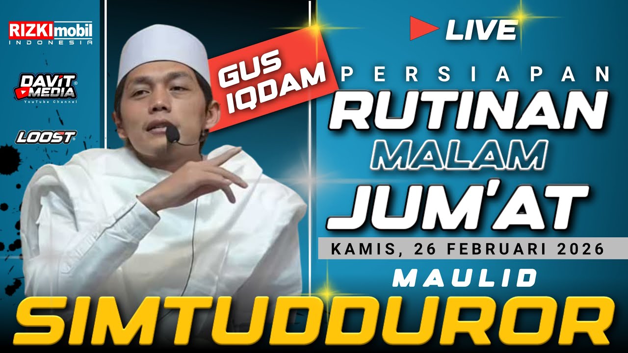 🔴 [LIVE] PERSIAPAN RUTINAN ‼️ MALAM JUM'AT DI MAJELIS SABILU TAUBAH 26/02/2026 #live #davitmedia