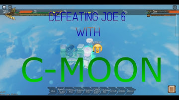 [YBA] How to defeat JOE 6 with C-Moon