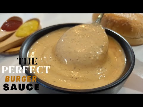 Home -Made Special Burger Sauce |Burger Sauce Recipe | Mayonnaise x Mustard Sauce For Burgers|