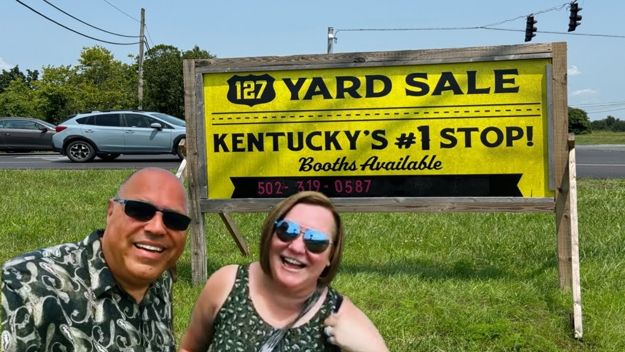 LIVE from The 127 World’s Longest Yard Sale Lawrenceburg, Kentucky 2024 ...