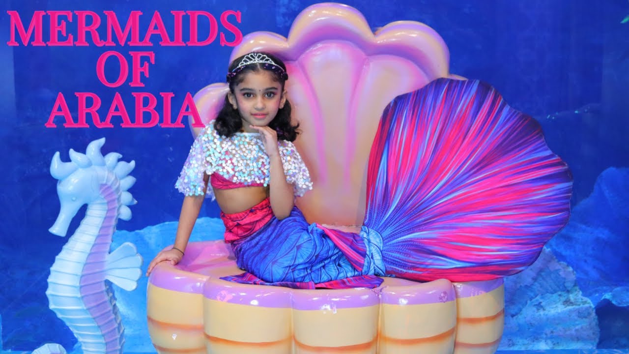 Mermaids of Arabia || Dubai Mall || Dubai Aquarium & Underwater Zoo 