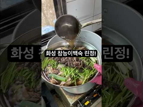 참능이백숙 영상 장면