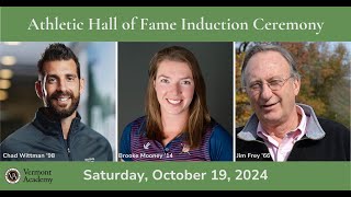 2024 Athletic Hall of Fame Induction Ceremony