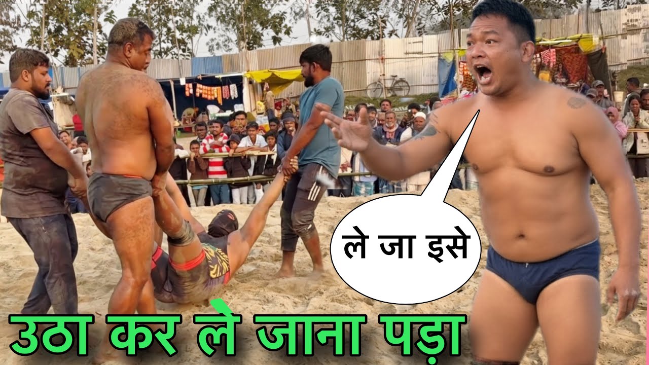 पारस थापा ने ठीक ही किया बंगाली पहलवानों के साथ । paras thapa ki new kushti.