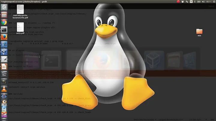 Nagios 4.2.3 - Curso Gratuito - Aula-04 Monitorando SO Linux com NRPE
