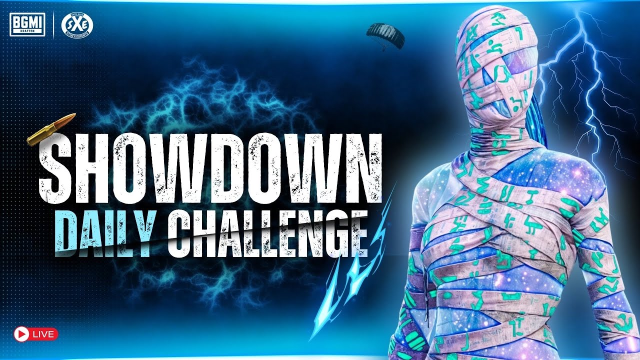 SXE DAILY SHOWDOWN CHALLENGE 4K LIVE || ROCKET IS LIVE #bgmi #gaming #