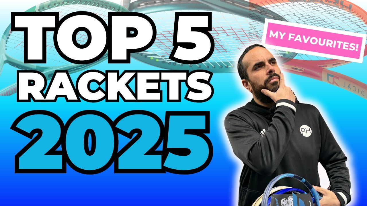 TOP 5 TENNIS RACKETS 2025 | Coach Chooses | Tennis Racket Review | PH Tennis