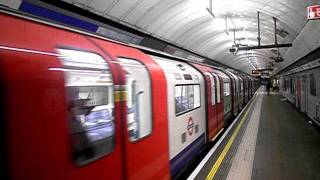 2009 Victoria Line Tube stock arrives at Stockwell
