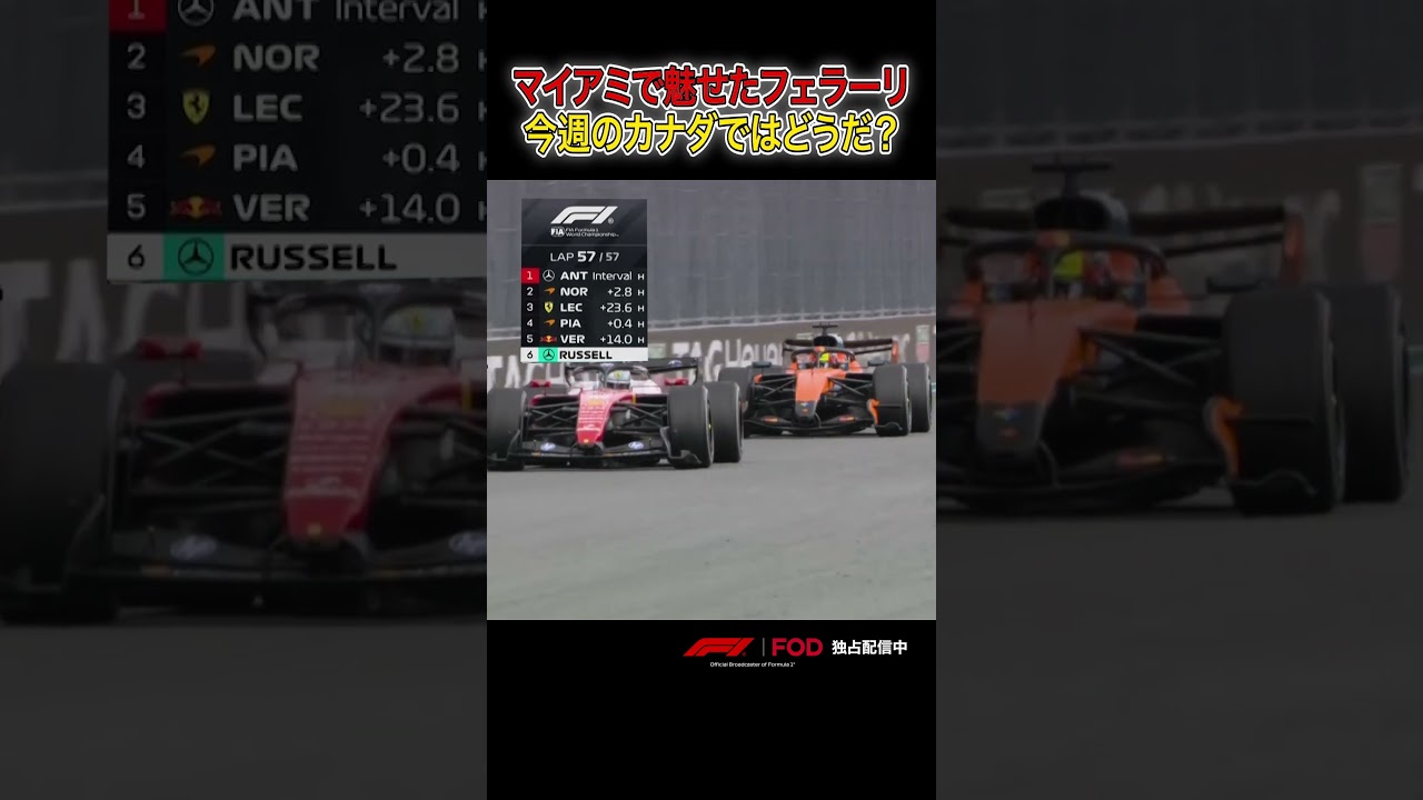 マイアミで魅せたフェラーリ、カナダではどうなる？