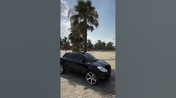 Black Swift with 20 inch alloy wheels #shorts #alloys #swift