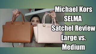 Michael Kors Selma Large in Acorn Color Bag Review 