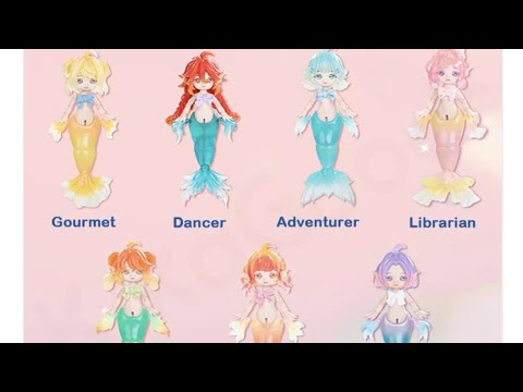 Luckydoll Mermaid ChuChu series Blind Box BJDs from Kikagoods