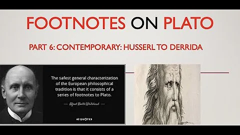 Husserl to Derrida | Dr. Bill Roach