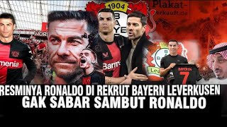 COVER: BAHAGIANYA PARA PENDUKUNG LEVERKUSEN BAHKAN PERSIDEN BUNDESLIGA SAMBUT KEDATANGAN RONALDO