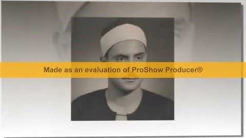 كامل يوسف البهتيمي ـ سورة مريم من مسجد عمر مكرم بالقاهرة سنة 1962م