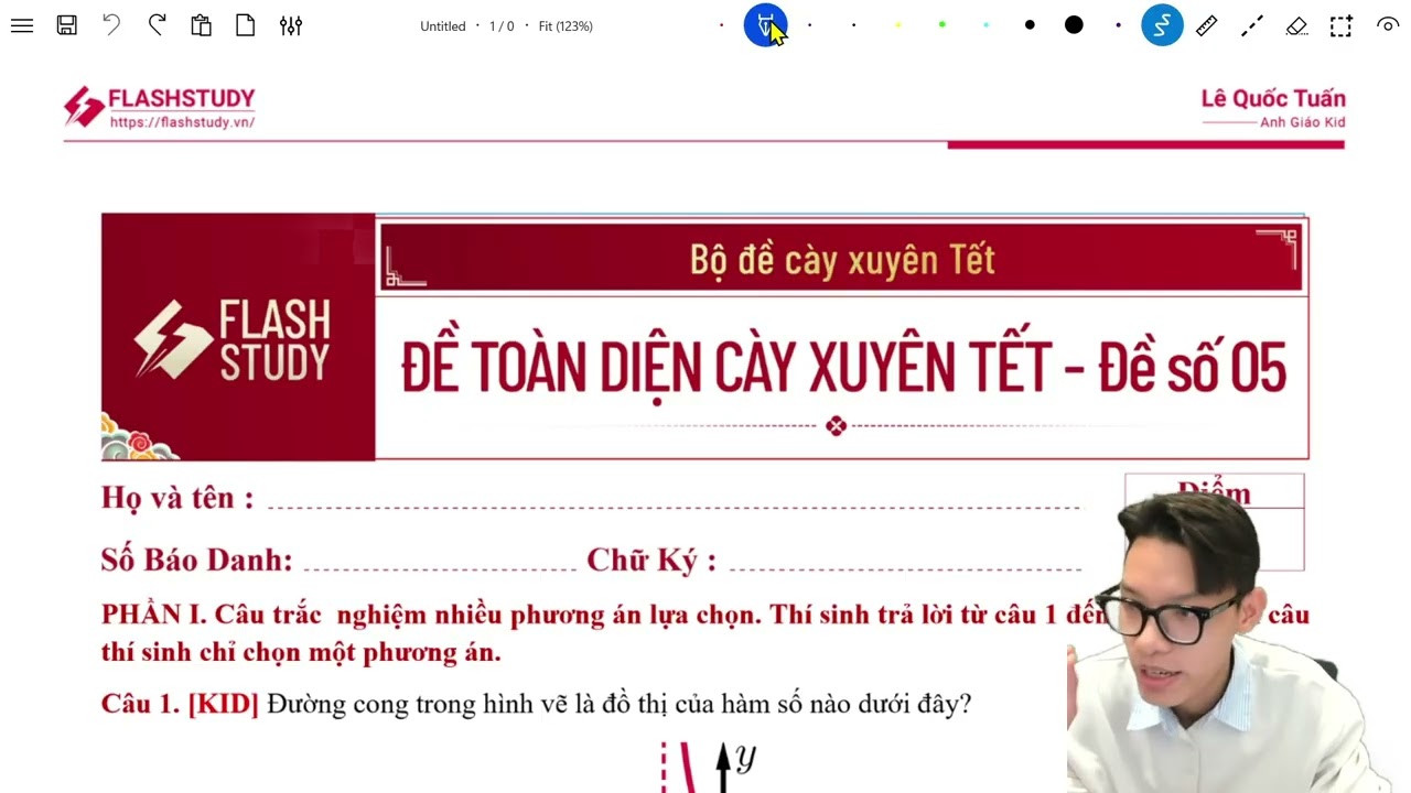 TOÁN 12 | CHỮA ĐỀ TOÀN DIỆN CÀY XUYÊN TẾT - ĐỀ SỐ 05