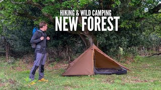 Hiking & wild camping in the New Forest