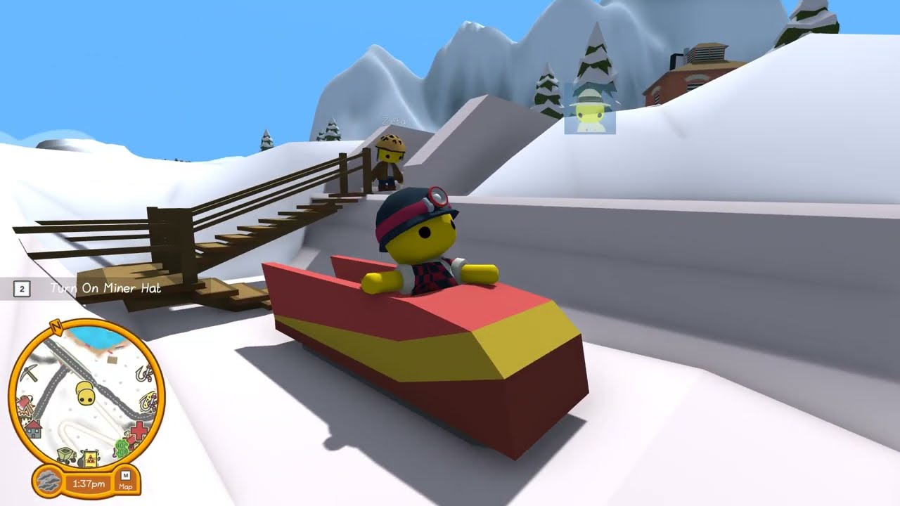 Main ski bersama Detektif Buaya 🤣