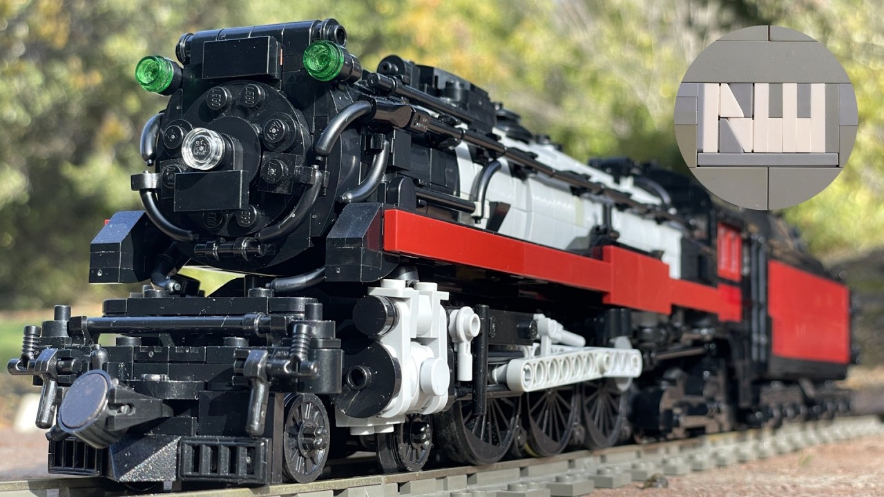 LEGO MOC-246178 1:48 Canadian Pacific H1b 4-6-4 “Hudson” (Powered