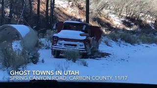 Ghost Town Drive Near Price, Utah