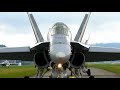 F/A-18 Kampagne der schweizerischen Luftwaffe Airbase Emmen Taxiing / Takeoff / Landungen Juni 2021