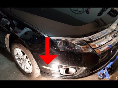 How to replace the sidemarker lightbulb (parking light) on a 2012 Ford Fusion (led bulb used)