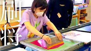 カコ鉄、Tシャツを刷る。【限定生産in秋田】
