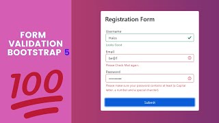 Form Validation bootstrap 5 (server-side - arabic)