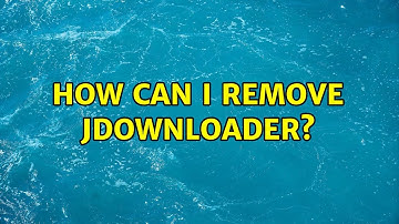 Ubuntu: How can I remove jdownloader?