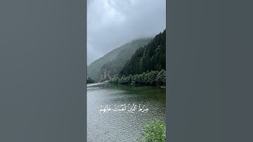 سورة الفاتحة القارئ:ماهر المعيقلي-أكتب شيء تؤجر عليه 🩵🎧