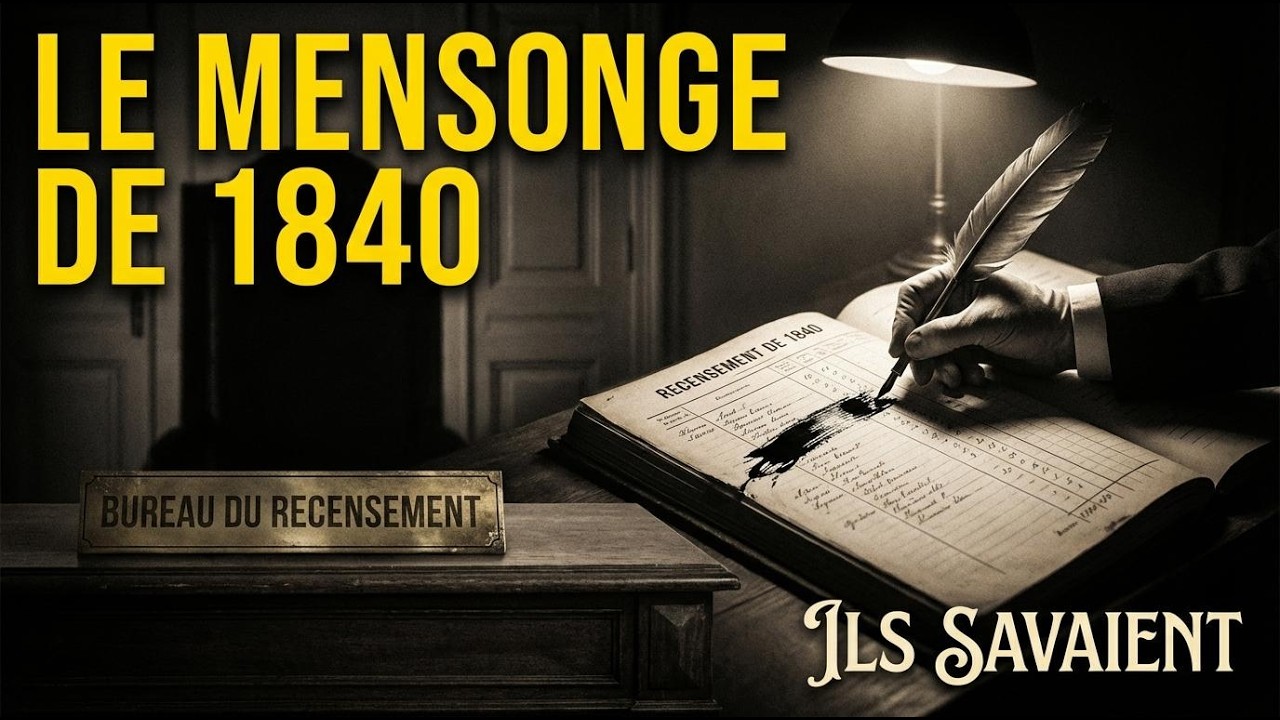 Le 'Glitch' du Recensement de 1840 : La preuve d'une Civilisation PRÉCÉDENTE