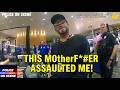 Entitled Bully Pushes Thru Airport Employees Before BIG Surprise!