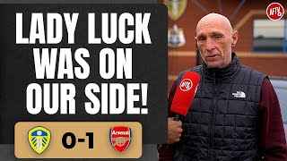 Leeds 0-1 Arsenal | Lady Luck Was On Our Side! @LeeJudgesTV