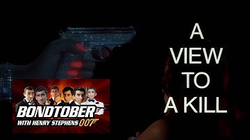 A View To A Kill (1985) Title Sequence - Bondtober