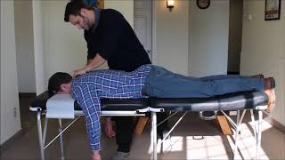 Chiropractic Adjustment Torque Release Technique (TRT)  - Fairview Park Chiropractor Cleveland