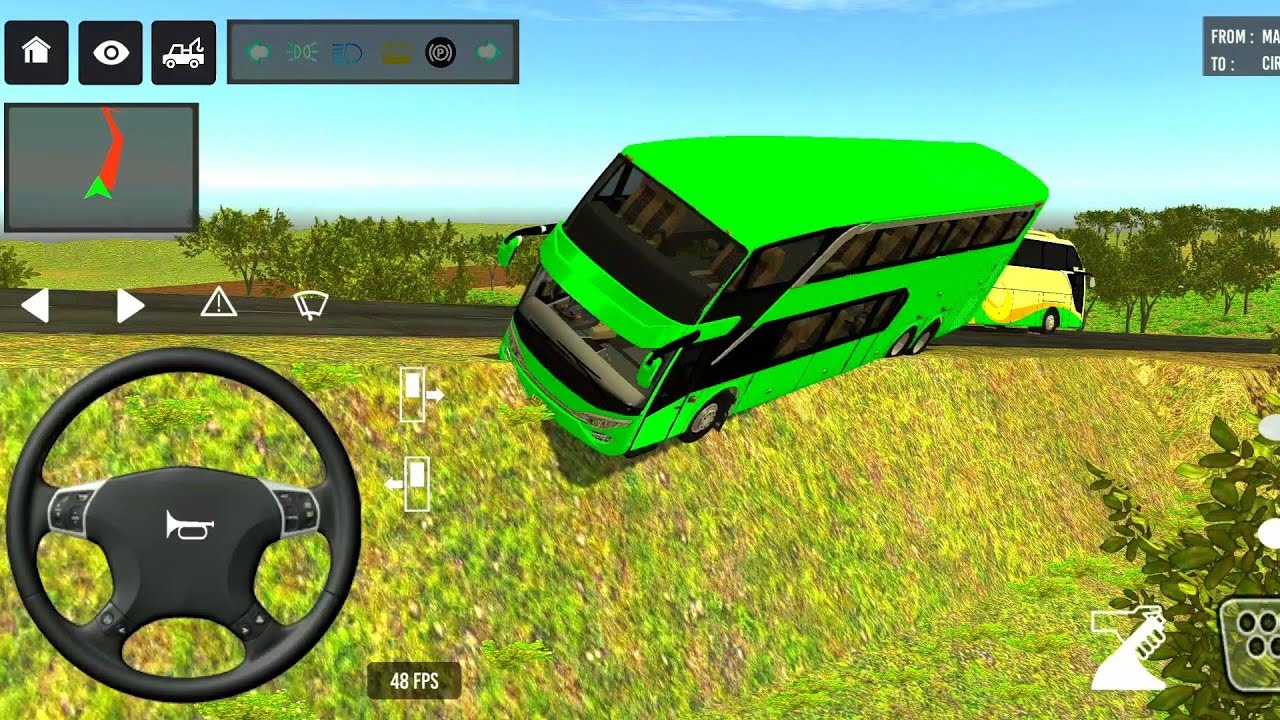 New Euro Coach Bus Driving 🚌😍 | Coach Bus Simulator Part 1 | Android Gameplay