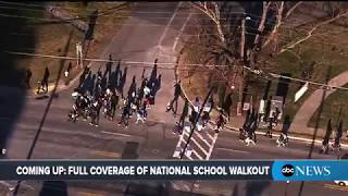 National School Walkout Day: Coverage of school walkout to protest gun violence | ABC News