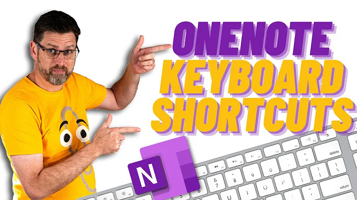 OneNote Keyboard Shortcuts you NEED to know!