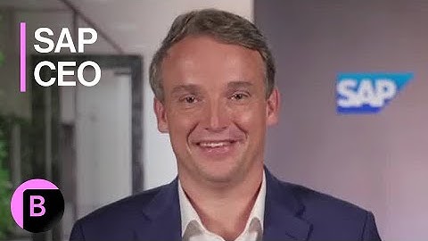 SAP CEO Christian Klein on Earnings, Trade Uncertainty, AI Demand