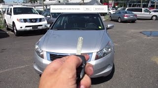 2008 Honda Accord EX-L 2.4 Startup, Engine, Full Tour & Overview screenshot 3