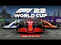 Playing a new formula 1 world cup 2022 game