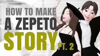 HOW TO MAKE ZEPETO MOVE/WALK | ZEPETO Tutorial pt. 2 | ziahelle screenshot 5