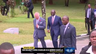 State Visit by His Majesty King Charles III and Queen Camilla, State House, Nairobi.   #RoyalVisi…