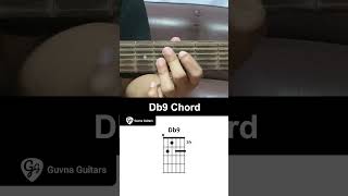 How To Play The Db9 Chord On Guitar - Guvna Guitars