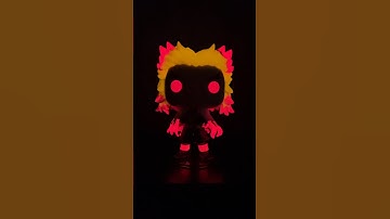 These glows are amazing! #funkoanime #anime #funkopop #demonslayer #glowinthedark #collection