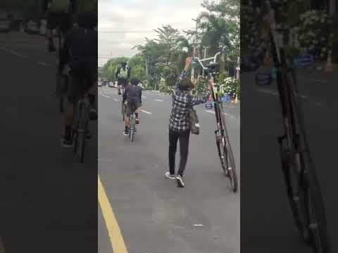 Pit dhuwur genjot Jogja - Wadas - Solidaritas