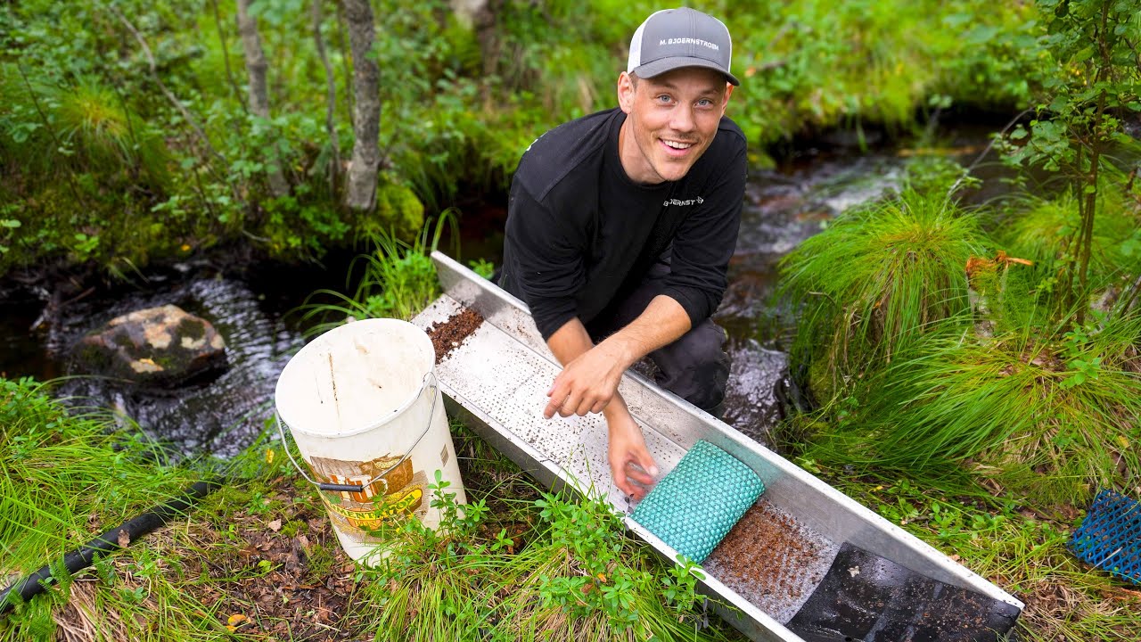 Solo Camping & Gold Prospecting in the Wilderness