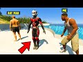 I Stole ANT MAN'S SUIT From ANT MAN in GTA 5!